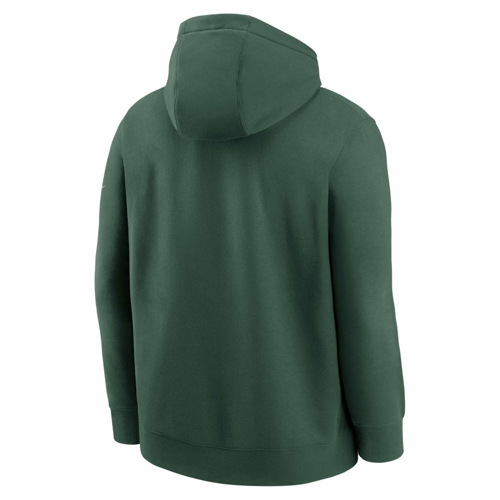 Green Bay Packers Full Blitz Club Fleece Pullover Hoodie - Green | Nike for sale