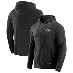 Jacksonville Jaguars J. Palmer Players Lounge Tri-Blend Full-Zip Hoodie - Dark Heather Gray outlet