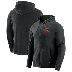 Chicago Bears J. Palmer Players Lounge Tri-Blend Full-Zip Hoodie - Dark Heather Gray discount