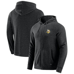 Minnesota Vikings J. Palmer Players Lounge Tri-Blend Full-Zip Hoodie - Dark Heather Gray outlet