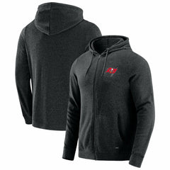 Tampa Bay Buccaneers J. Palmer Players Lounge Tri-Blend Full-Zip Hoodie - Dark Heather Gray online