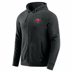 Tampa Bay Buccaneers J. Palmer Players Lounge Tri-Blend Full-Zip Hoodie - Dark Heather Gray online