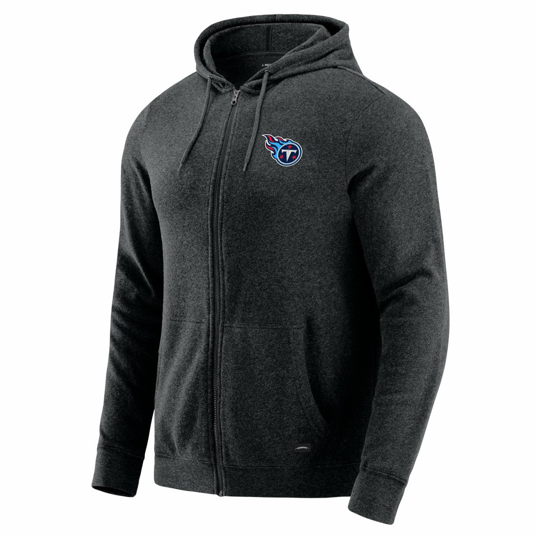 Tennessee Titans J. Palmer Players Lounge Tri-Blend Full-Zip Hoodie - Dark Heather Gray cheap