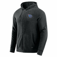 Tennessee Titans J. Palmer Players Lounge Tri-Blend Full-Zip Hoodie - Dark Heather Gray cheap