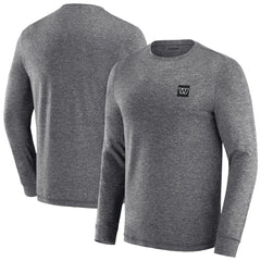 Washington Commanders J. Palmer Four Down Long Sleeve T-Shirt - Heather Black on sale