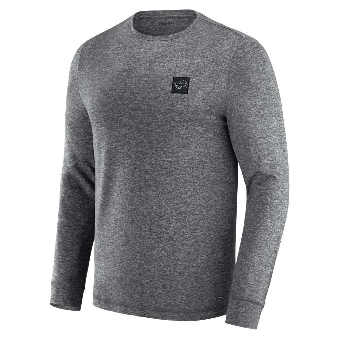 Detroit Lions J. Palmer Four Down Long Sleeve T-Shirt - Heather Black for sale