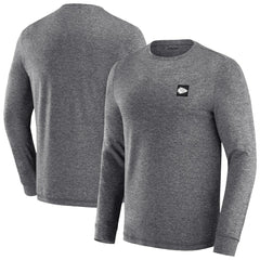 Kansas City Chiefs J. Palmer Four Down Long Sleeve T-Shirt - Heather Black sale