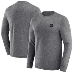 Miami Dolphins J. Palmer Four Down Long Sleeve T-Shirt - Heather Black sale
