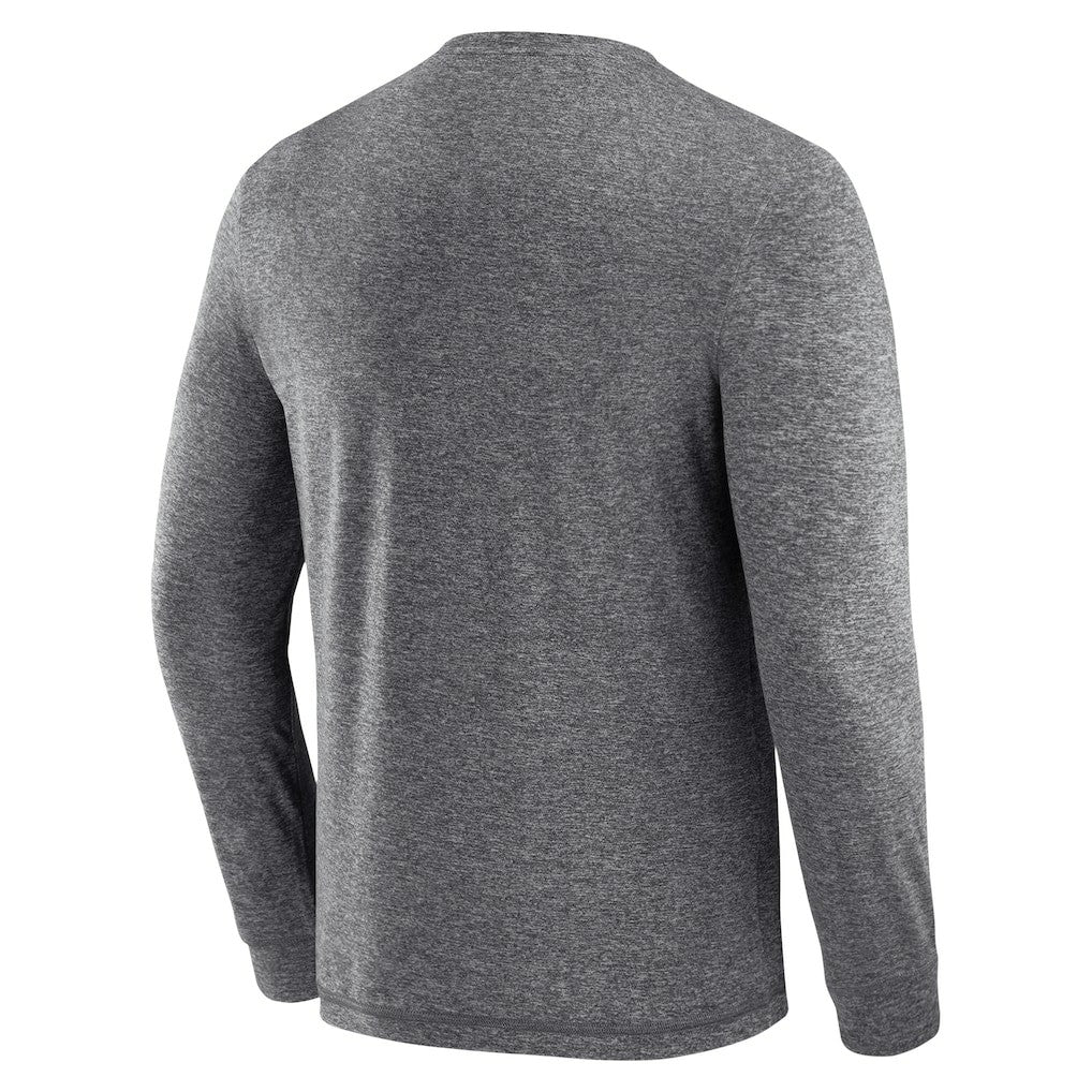 Miami Dolphins J. Palmer Four Down Long Sleeve T-Shirt - Heather Black sale