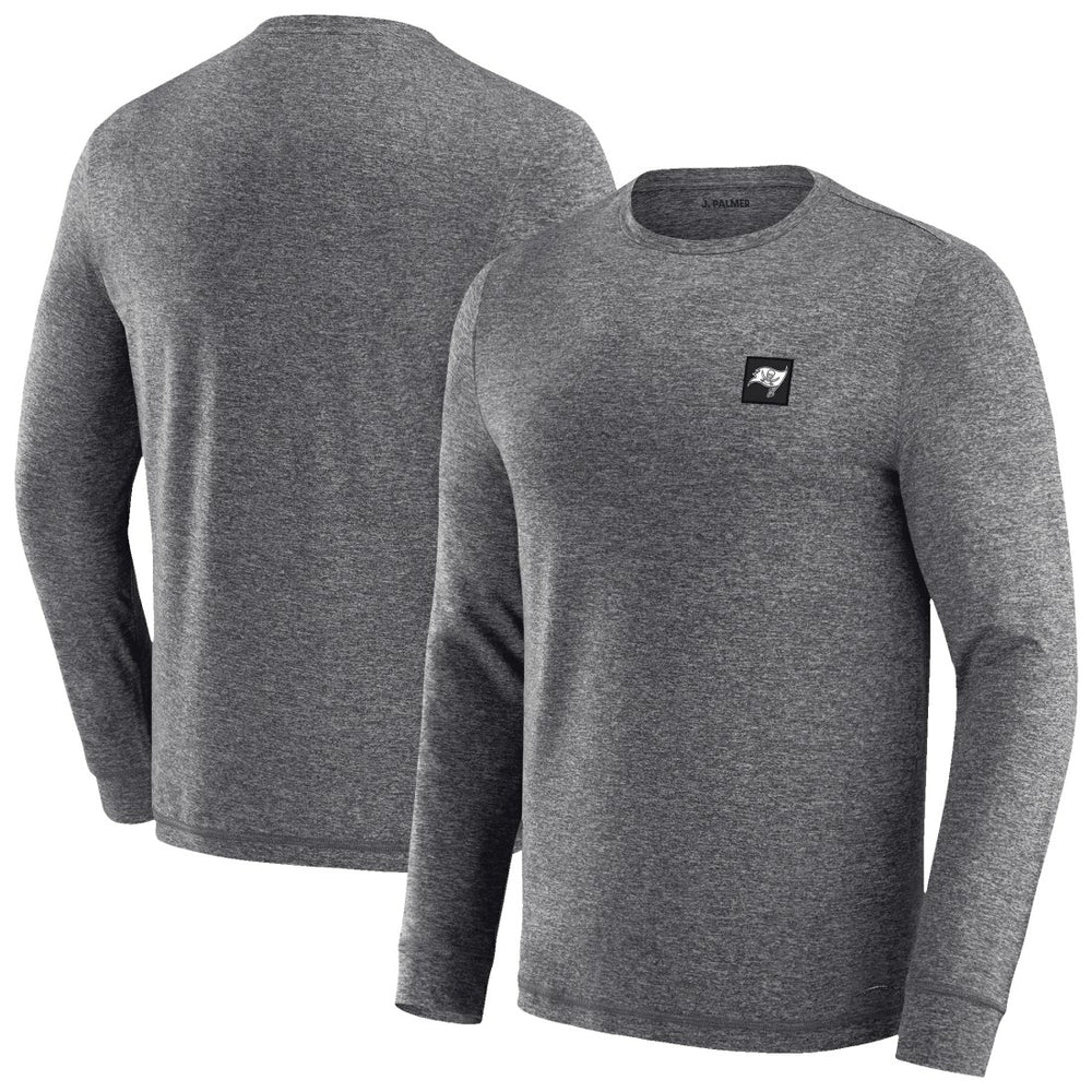 Tampa Bay Buccaneers J. Palmer Four Down Long Sleeve T-Shirt - Heather Black discount