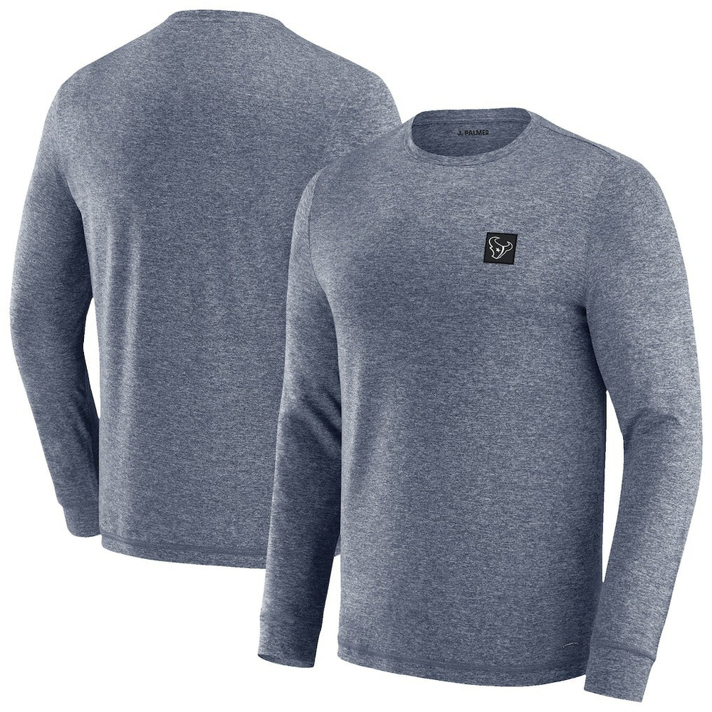 Houston Texans J. Palmer Four Down Long Sleeve T-Shirt - Navy cheap