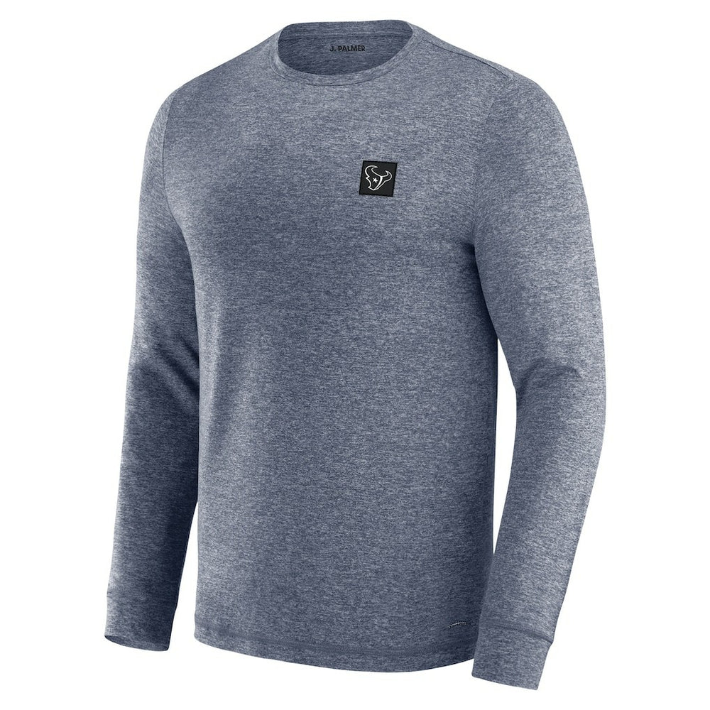 Houston Texans J. Palmer Four Down Long Sleeve T-Shirt - Navy cheap