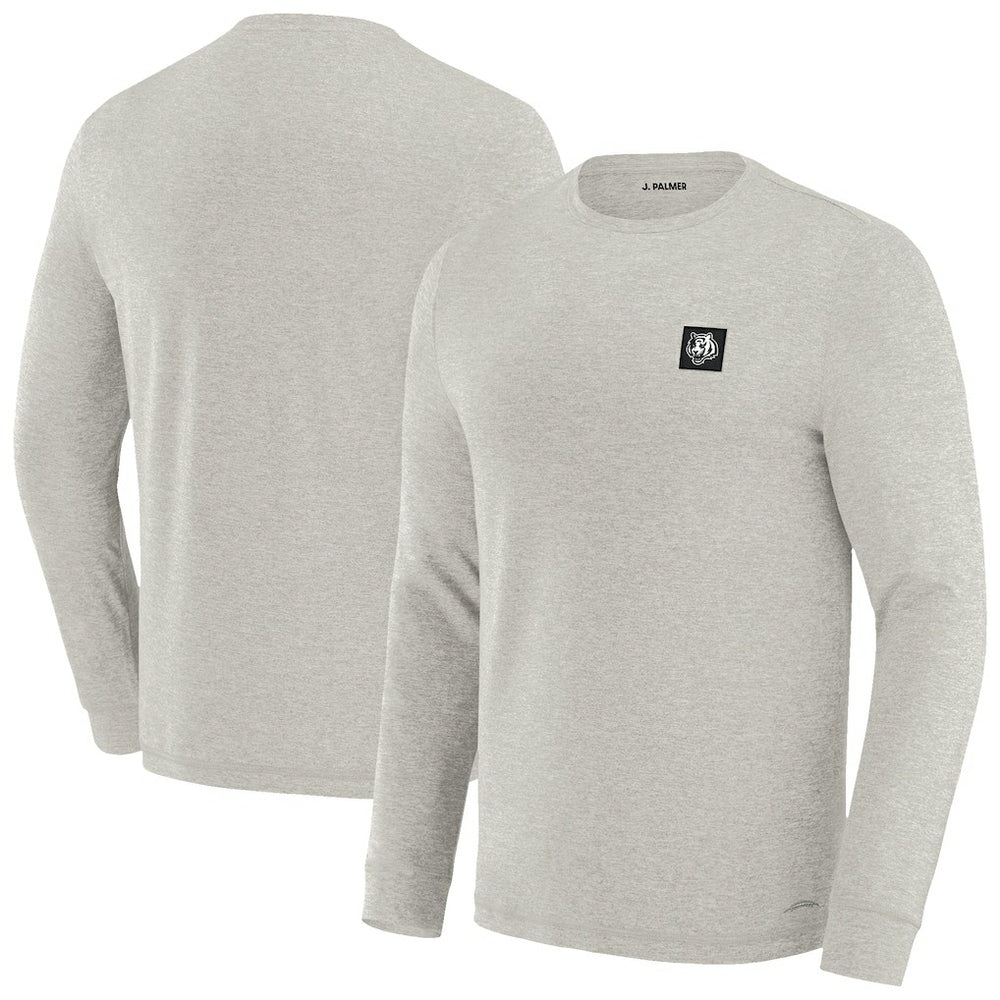 Cincinnati Bengals J. Palmer Four Down Long Sleeve T-Shirt - Gray for sale