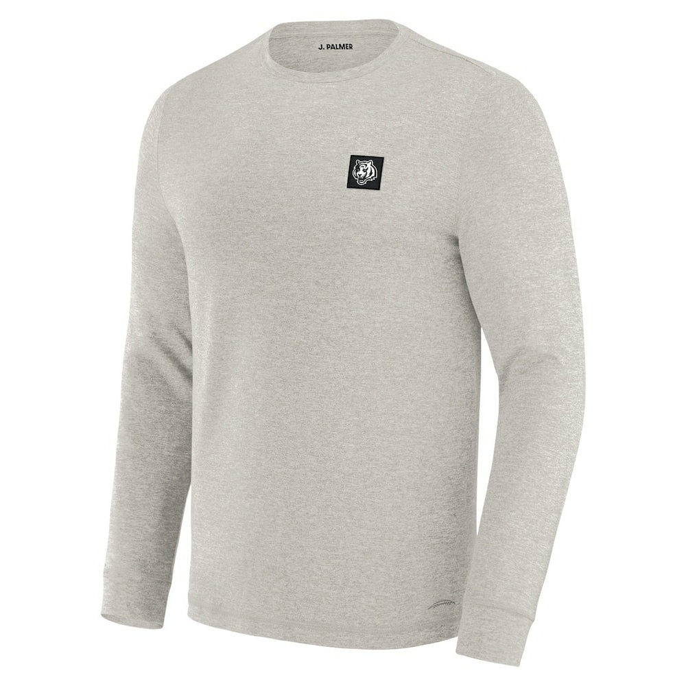 Cincinnati Bengals J. Palmer Four Down Long Sleeve T-Shirt - Gray for sale