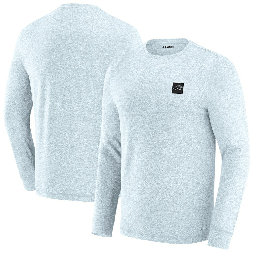 Carolina Panthers J. Palmer Four Down Long Sleeve T-Shirt - Gray for sale