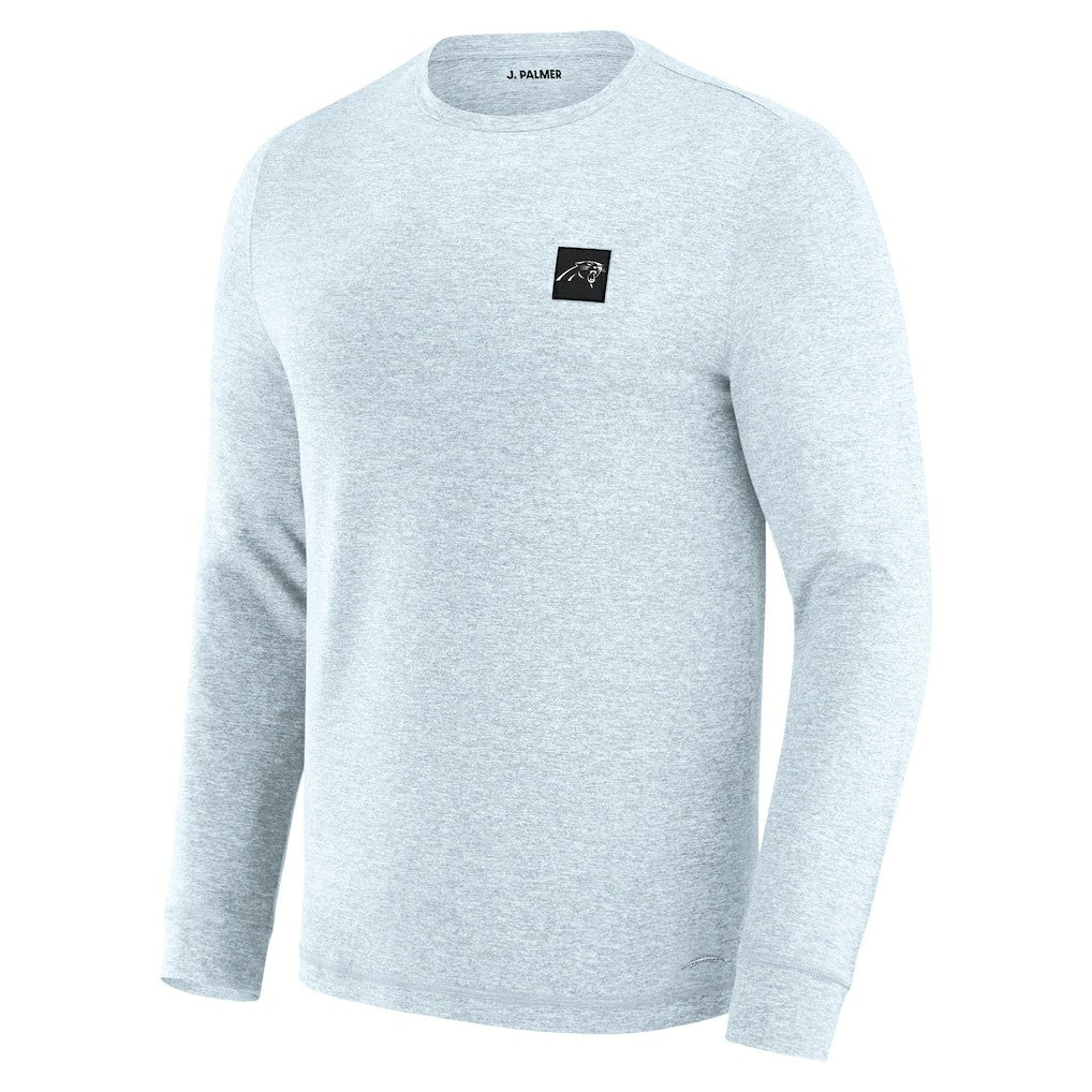 Carolina Panthers J. Palmer Four Down Long Sleeve T-Shirt - Gray for sale