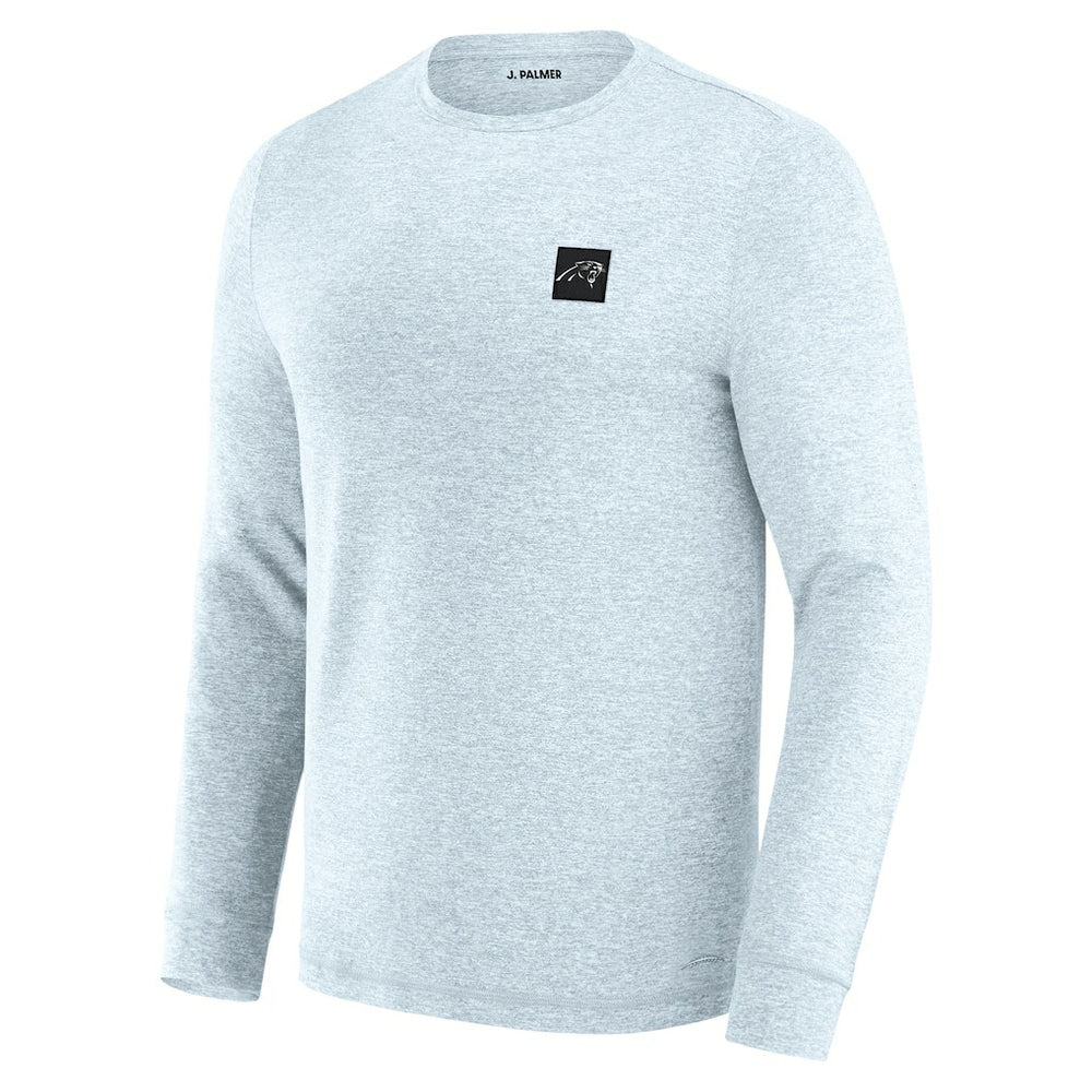 Carolina Panthers J. Palmer Four Down Long Sleeve T-Shirt - Gray for sale