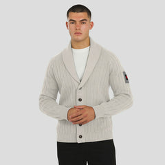 Kansas City Chiefs J. Palmer The Playmaker Cardigan Raglan Sweater - Gray for sale
