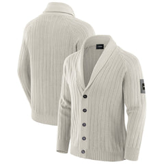 New York Jets J. Palmer The Playmaker Cardigan Raglan Sweater - Gray outlet