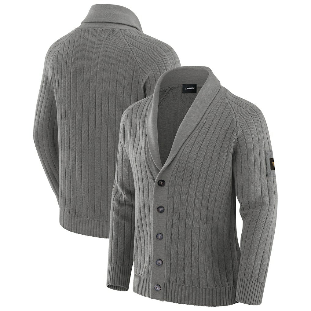 Washington Commanders J. Palmer The Playmaker Cardigan Raglan Sweater - Graphite on sale