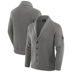 Washington Commanders J. Palmer The Playmaker Cardigan Raglan Sweater - Graphite on sale