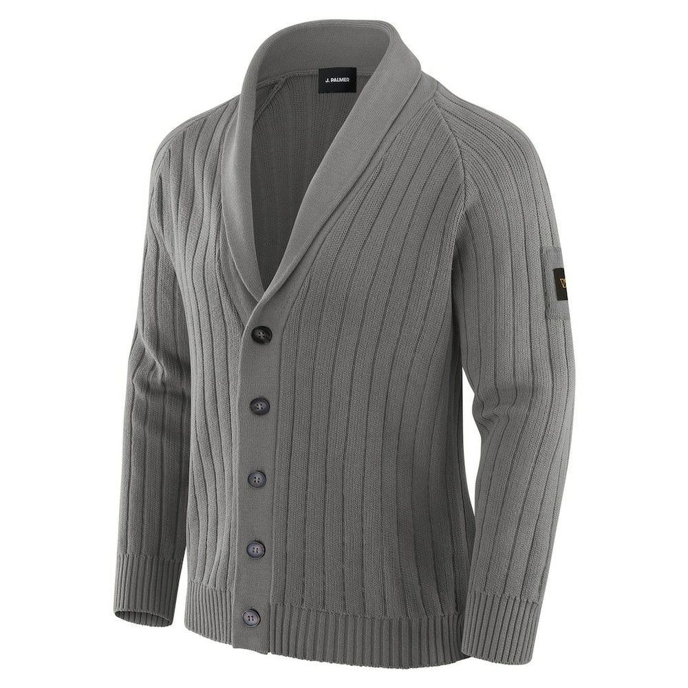 Washington Commanders J. Palmer The Playmaker Cardigan Raglan Sweater - Graphite on sale