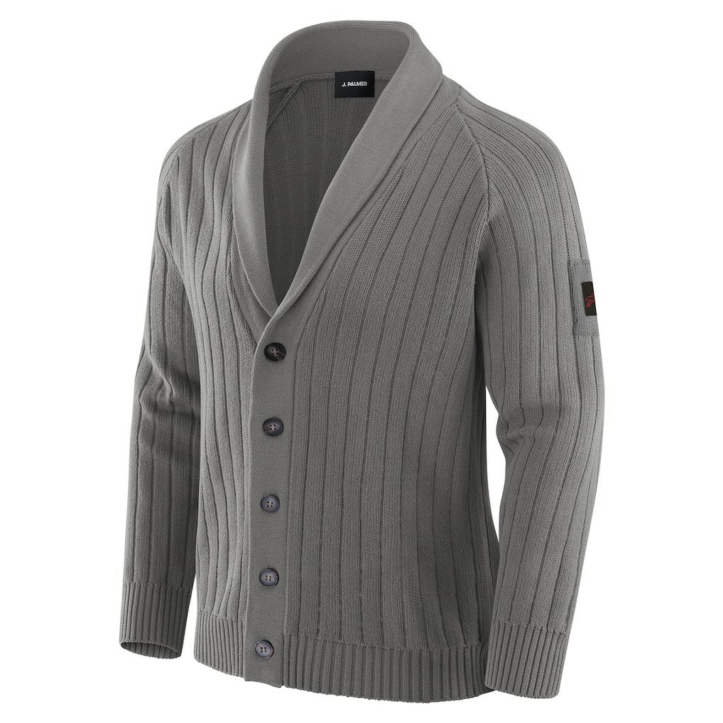 Buffalo Bills J. Palmer The Playmaker Cardigan Raglan Sweater - Graphite sale