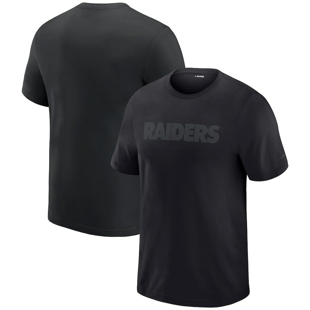Las Vegas Raiders J. Palmer Play Action Tri-Blend Performance T-Shirt - Black online
