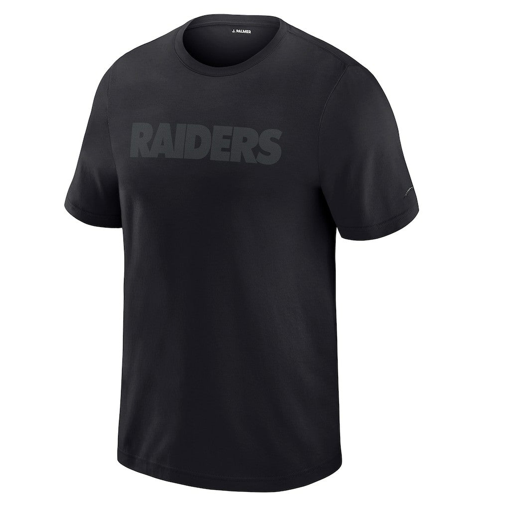 Las Vegas Raiders J. Palmer Play Action Tri-Blend Performance T-Shirt - Black online