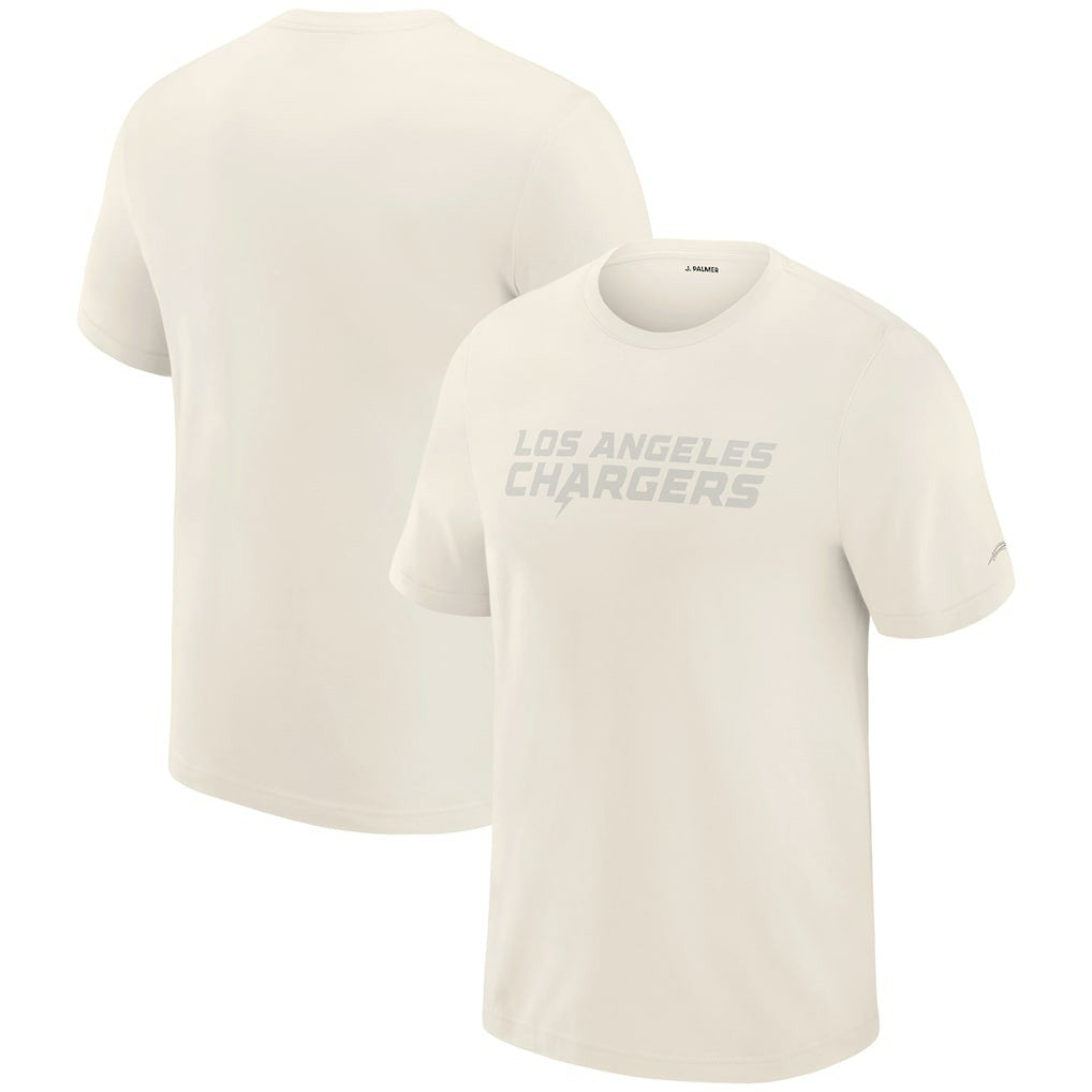 Los Angeles Chargers J. Palmer Play Action Tri-Blend Performance T-Shirt - Cream outlet