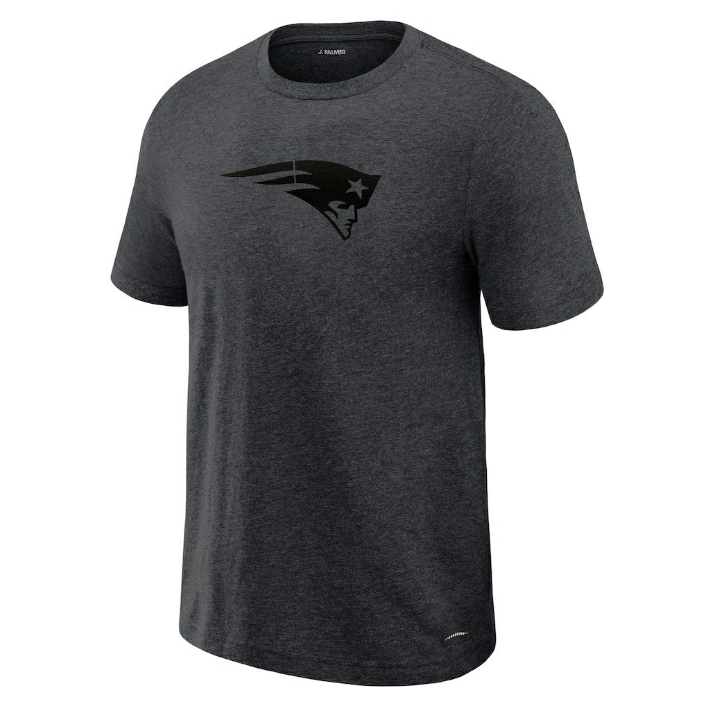 New England Patriots J. Palmer Players Lounge Tri-Blend T-Shirt - Graphite sale