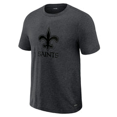 New Orleans Saints J. Palmer Players Lounge Tri-Blend T-Shirt - Graphite on sale