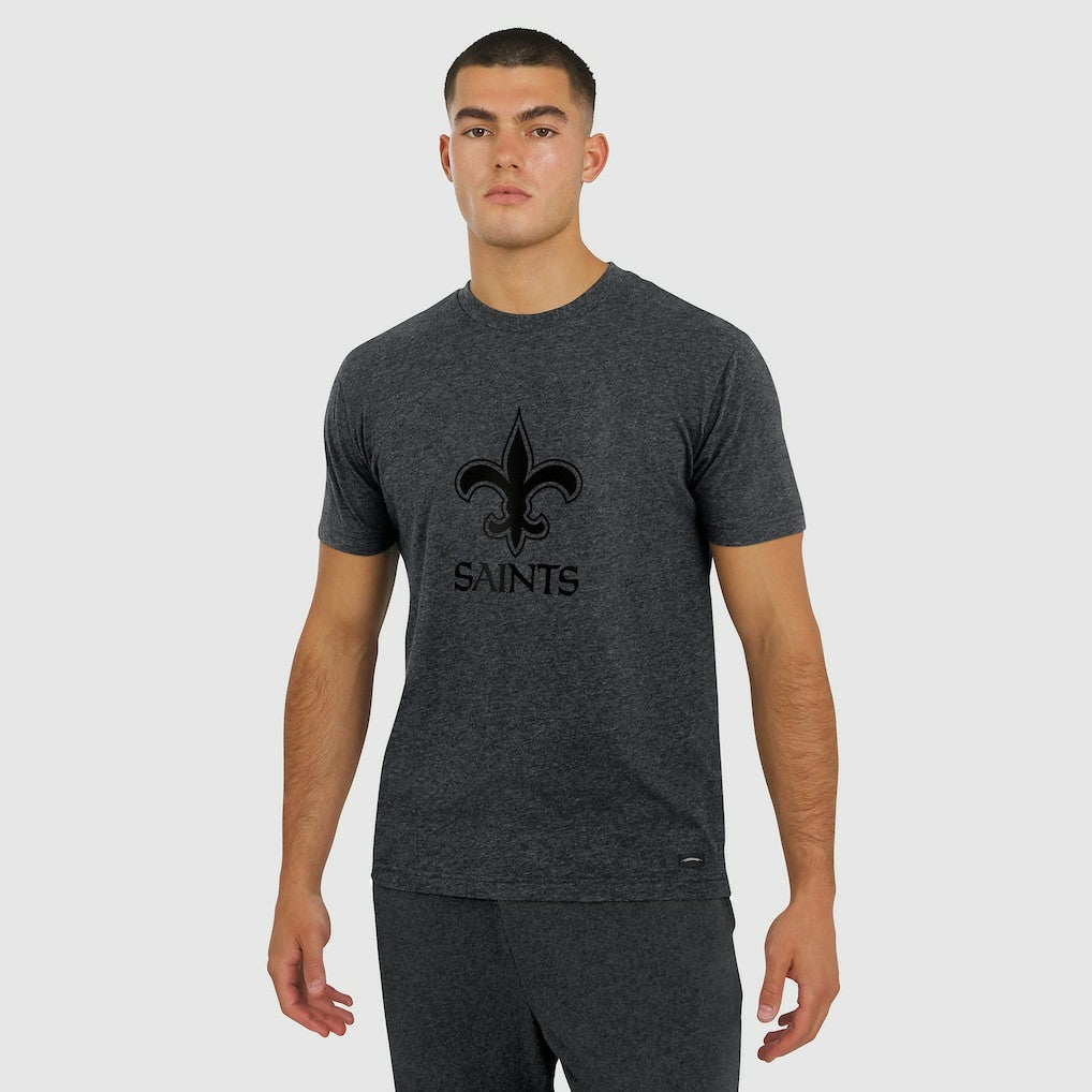 New Orleans Saints J. Palmer Players Lounge Tri-Blend T-Shirt - Graphite on sale