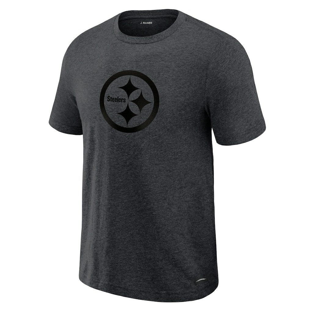 Pittsburgh Steelers J. Palmer Players Lounge Tri-Blend T-Shirt - Graphite online
