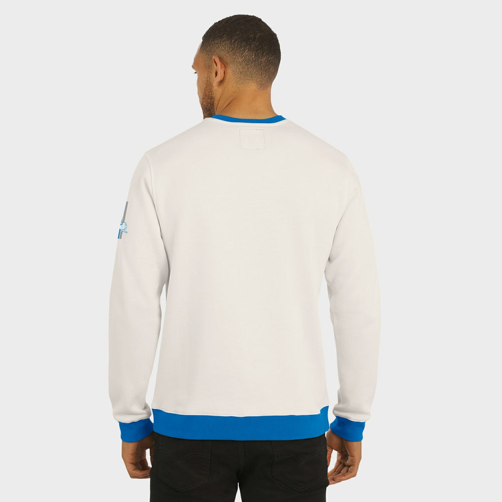 Detroit Lions Darius Rucker Collection Colorblock Pullover Sweatshirt - Cream for sale