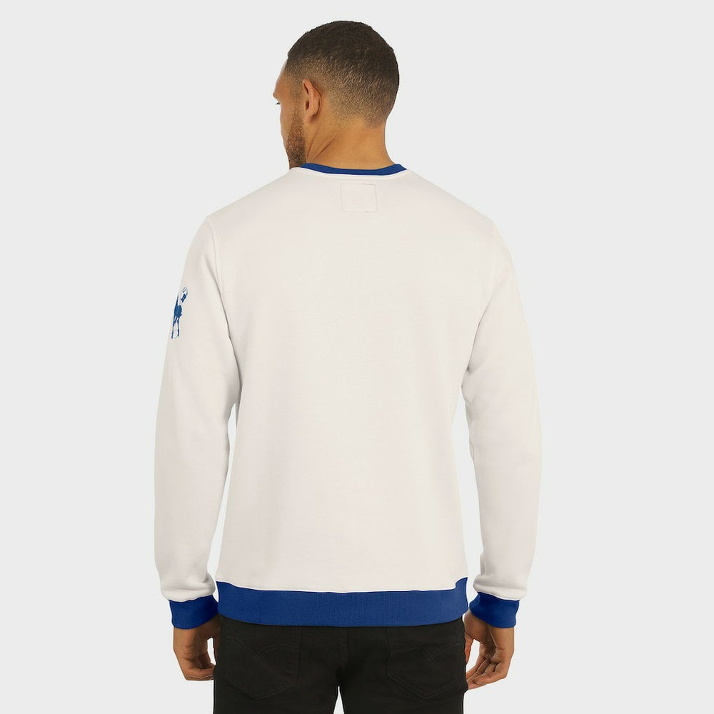 Indianapolis Colts Darius Rucker Collection Colorblock Pullover Sweatshirt - Cream for sale