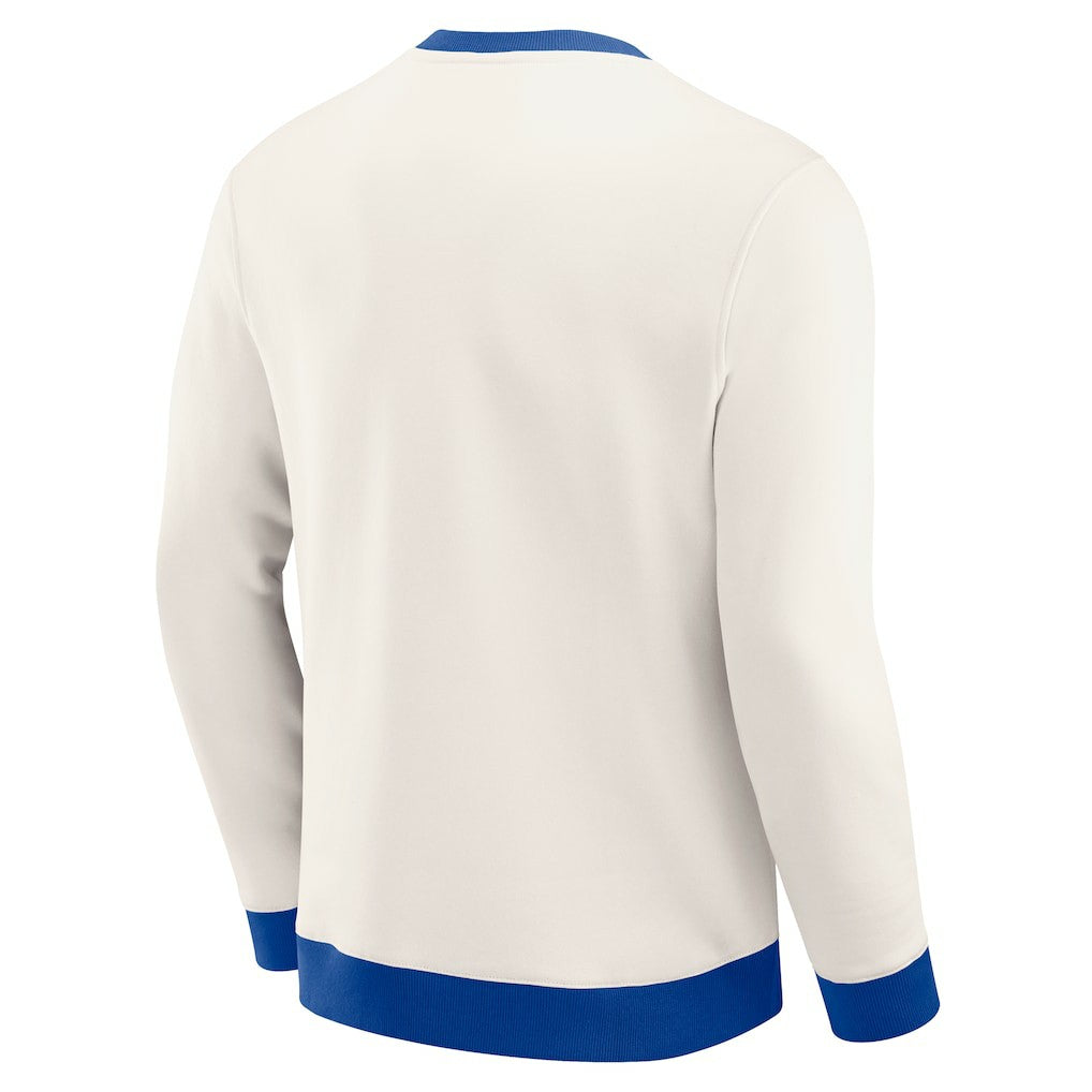 Buffalo Bills Darius Rucker Collection Colorblock Pullover Sweatshirt - Cream cheap