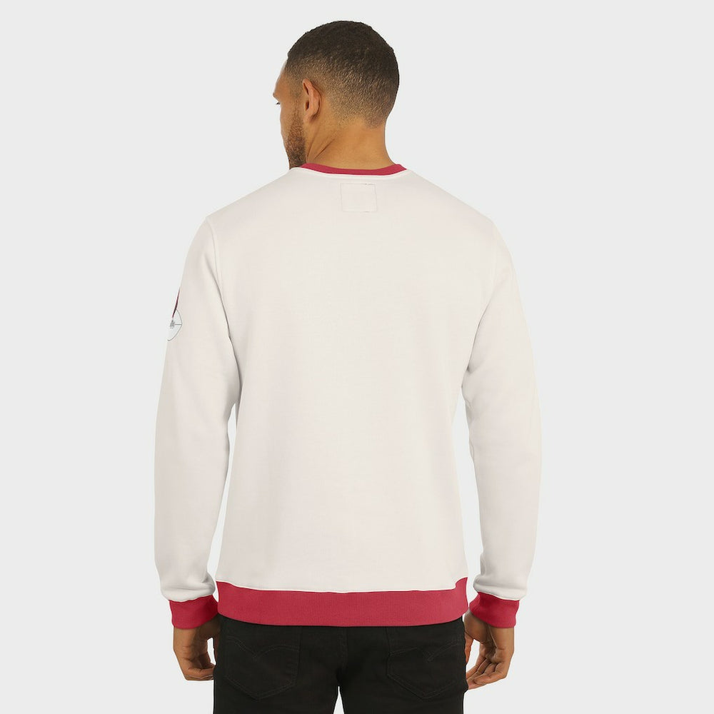 Arizona Cardinals Darius Rucker Collection Colorblock Pullover Sweatshirt - Cream online