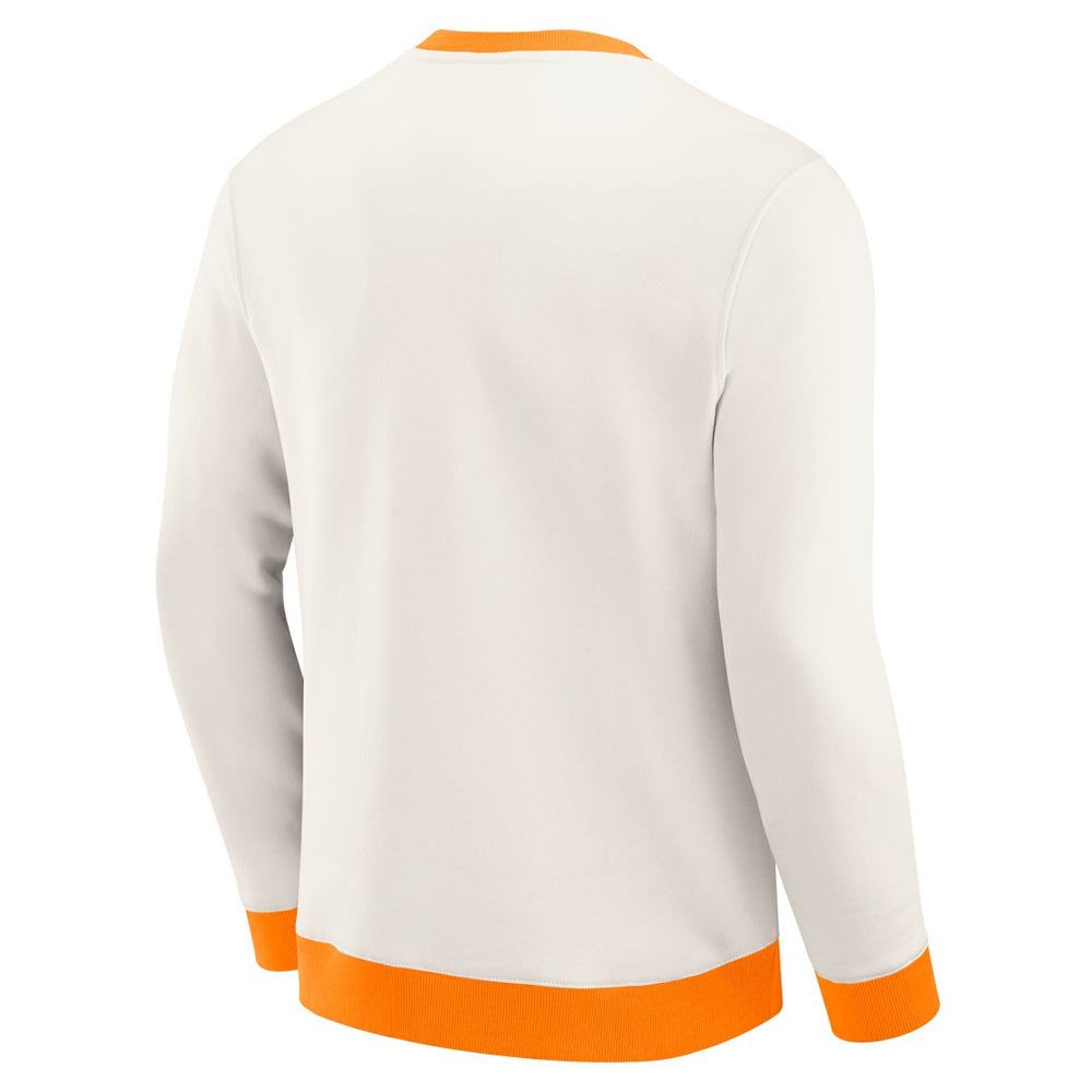 Tampa Bay Buccaneers Darius Rucker Collection Colorblock Pullover Sweatshirt - Cream sale