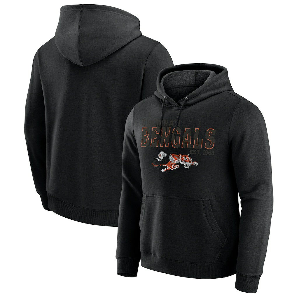 Cincinnati Bengals Darius Rucker Collection Hoodie - Heather Black cheap