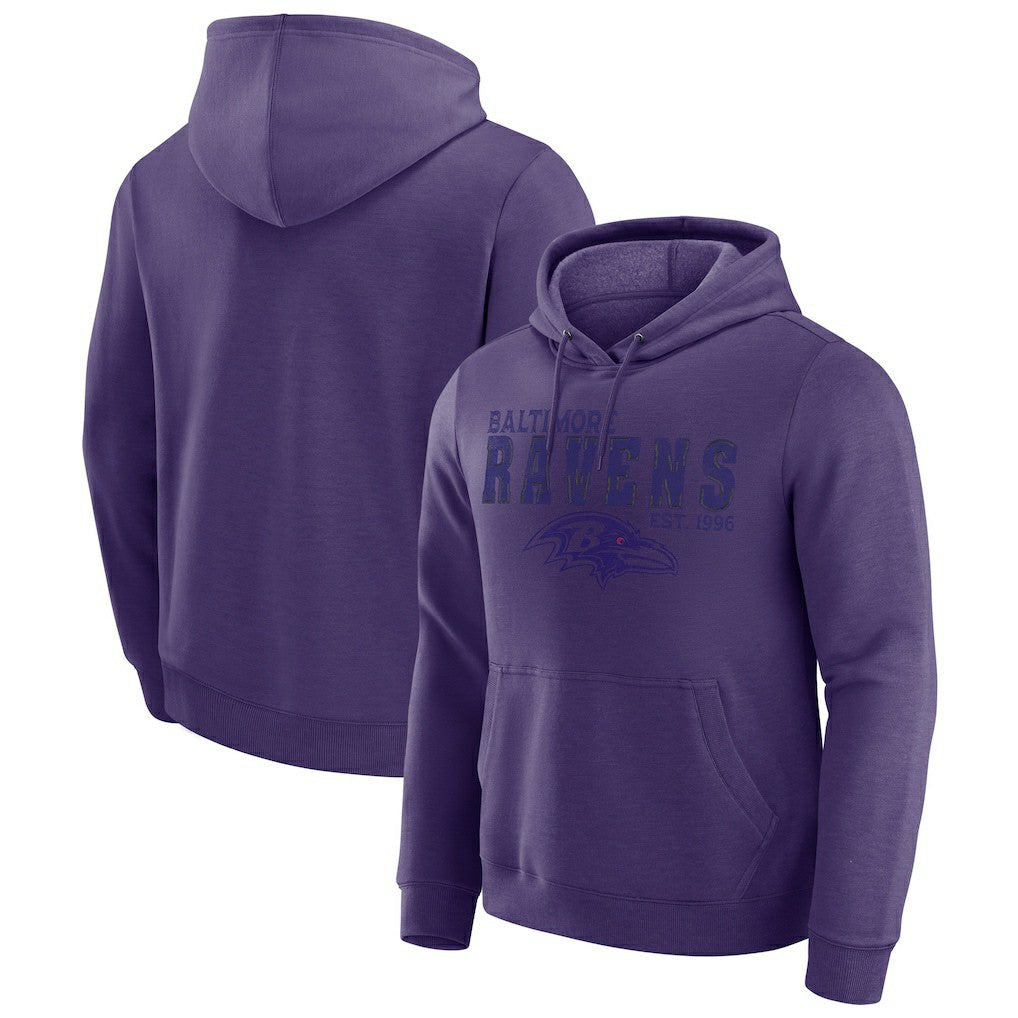 Baltimore Ravens Darius Rucker Collection Hoodie - Purple on sale