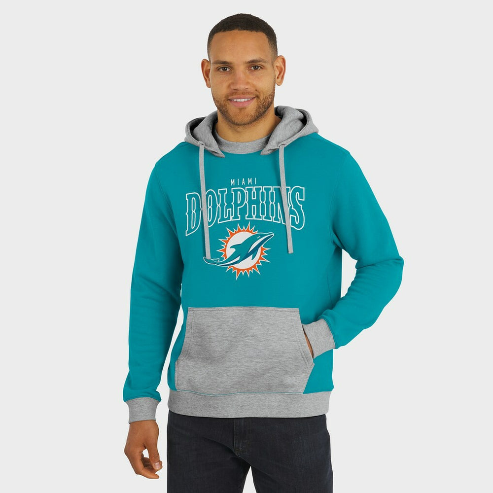 Miami Dolphins Darius Rucker Collection Coaches Hoodie - Aqua outlet