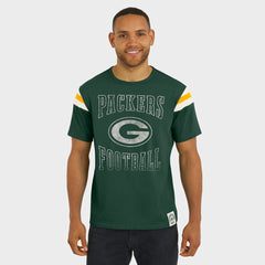 Green Bay Packers Darius Rucker Collection Football Stripe Sleeve T-Shirt - Green online