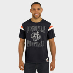 Cincinnati Bengals Darius Rucker Collection Football Stripe Sleeve T-Shirt - Black online