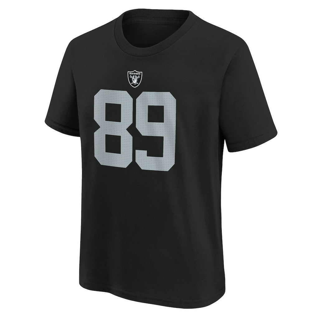Brock Bowers Las Vegas Raiders Youth Player Name & Number T-Shirt - Black | Nike outlet