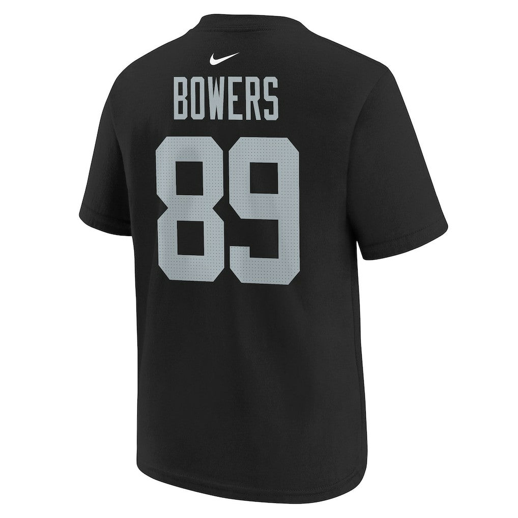 Brock Bowers Las Vegas Raiders Youth Player Name & Number T-Shirt - Black | Nike outlet
