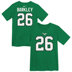 Saquon Barkley Philadelphia Eagles Preschool Player Name & Number T-Shirt - Kelly Green | Nike sale