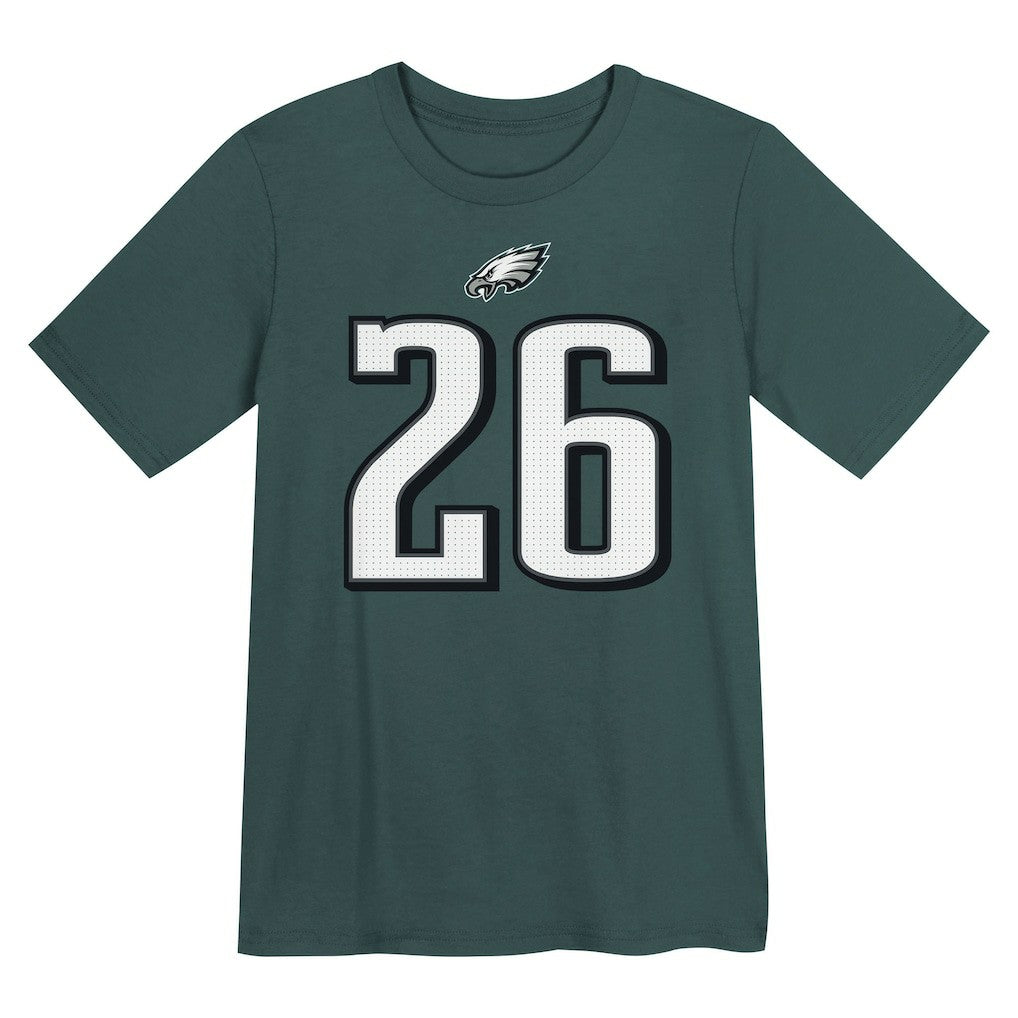 Saquon Barkley Philadelphia Eagles Preschool Player Name & Number T-Shirt - Midnight Green | Nike online