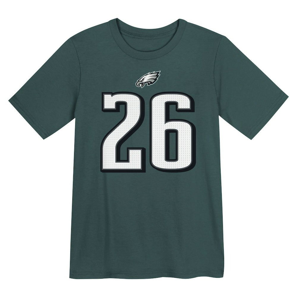 Saquon Barkley Philadelphia Eagles Preschool Player Name & Number T-Shirt - Midnight Green | Nike online