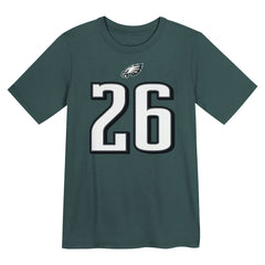Saquon Barkley Philadelphia Eagles Preschool Player Name & Number T-Shirt - Midnight Green | Nike online